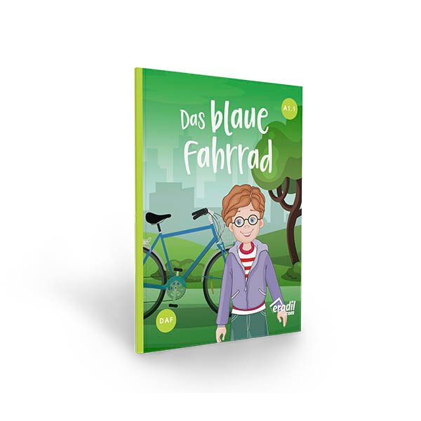 Das blaue Fahrrad